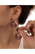 Hand Painted Wooden Earrings